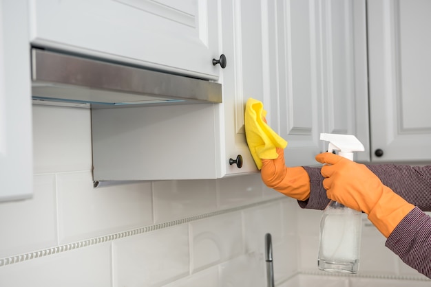 Deep kitchen cleaning services by Olive Green Cleaning