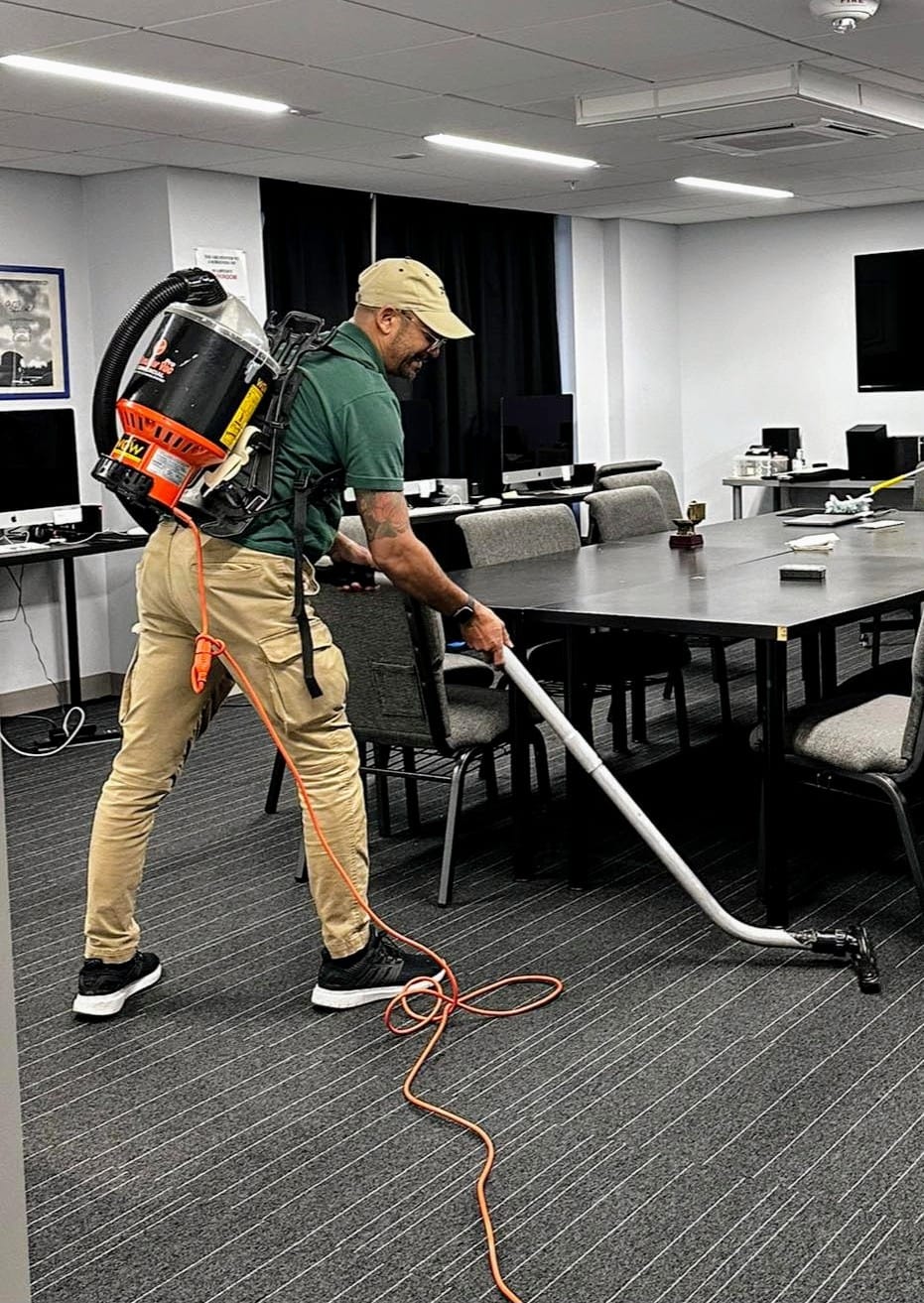 Living room cleaning services